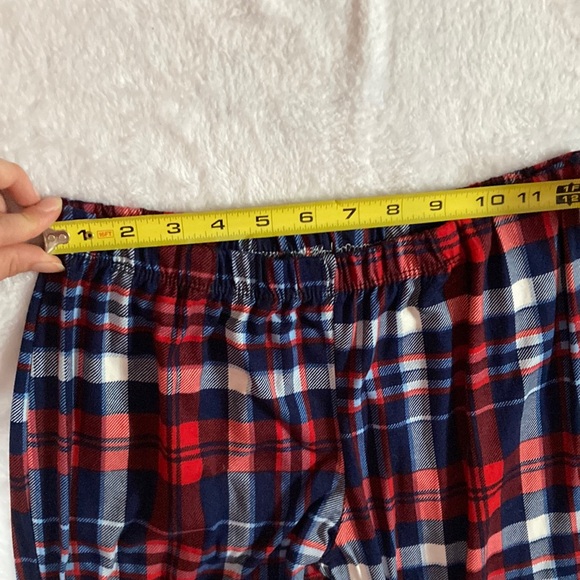 Plaid Pattern Flare Bottoms - Picture 5 of 6